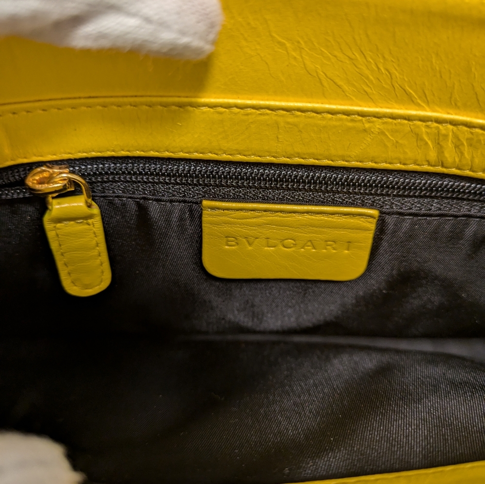**BVLGARI** Logo Shoulder Semi Shoulder Bag - Picture 8 of 10